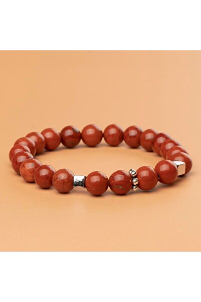 Mitr Jasper Natural Stone Bracelet (8 mm) – Heart of Time