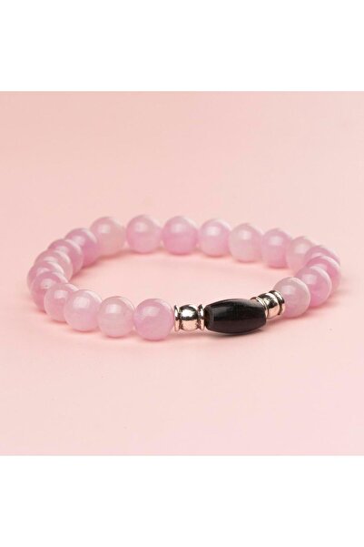 Mitr Kunzite Natural Stone Bracelet (8 mm) – Cool Touch