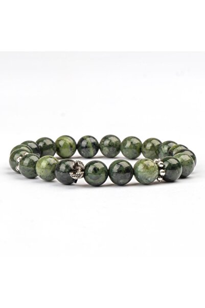 Mitr Canadian Jade Natural Stone Bracelet (8 mm) – the Voice of the Heart