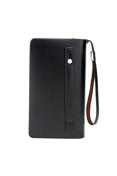 sharpdo Men's Long Wallet Clutch Multifunctional Bag