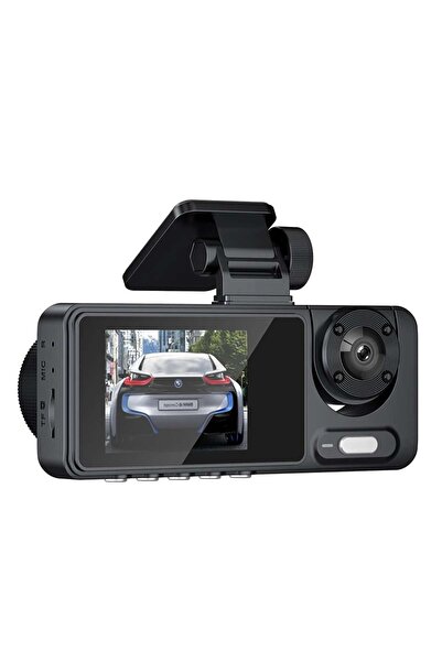 OEM Triple Car Camera TSS-Y15, 2" IPS Screen, Full HD, 170 Degree Angle, G Sensor