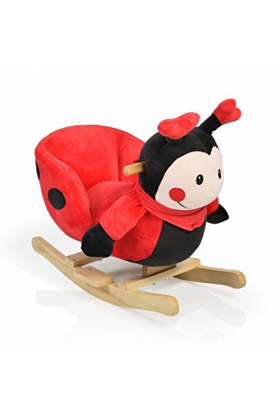 Moni Ladybug plush rocking chair with backrest and Ladybug sounds