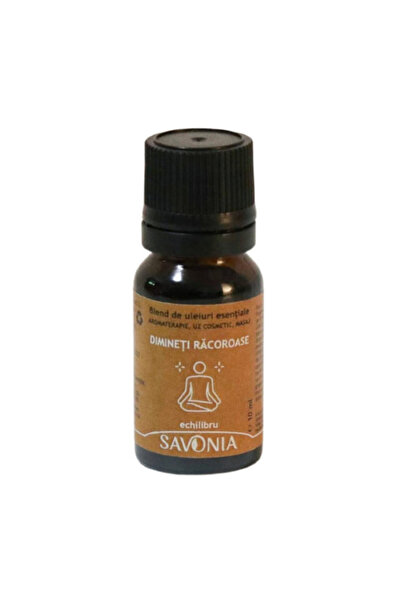 Savonia Dimineti Racoroase - Blend Uleiuri Esentiale Naturale - Savonia, Echilibru, 10 ml