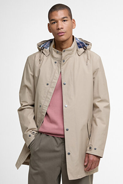 Barbour Chelsea Mac Waterproof Jacket ST32 Washed Stone