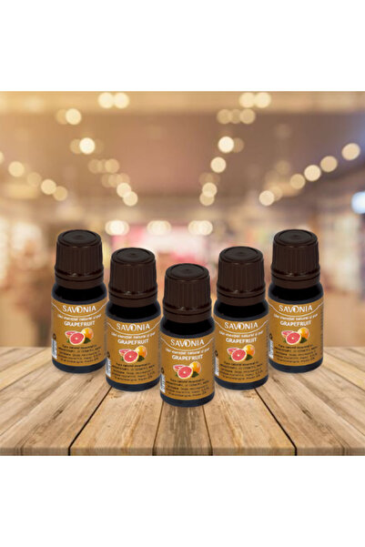 Savonia Set 5 buc - Grapefruit - Ulei Esential si Pur (uz extern)