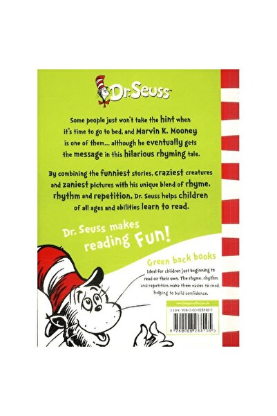 Harper Collins Dr. Seuss: Marvin K. Mooney