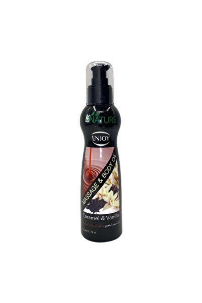 Enjoy Body Massage Oil with Caramel and Vanilla 175ml