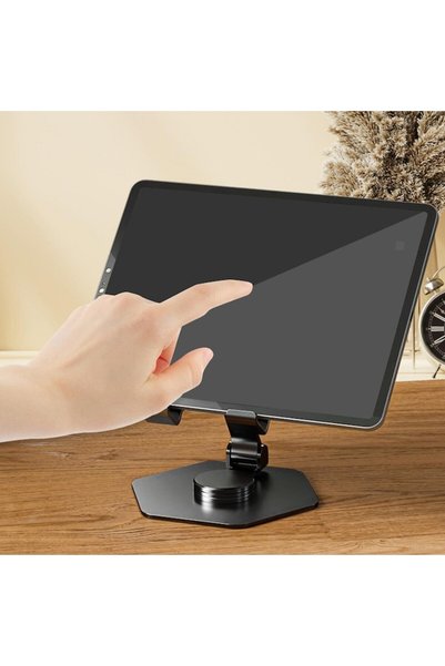 WellLuck Suport pliabil din aluminiu pentru tabletă/telefon, cu rotație la 360°