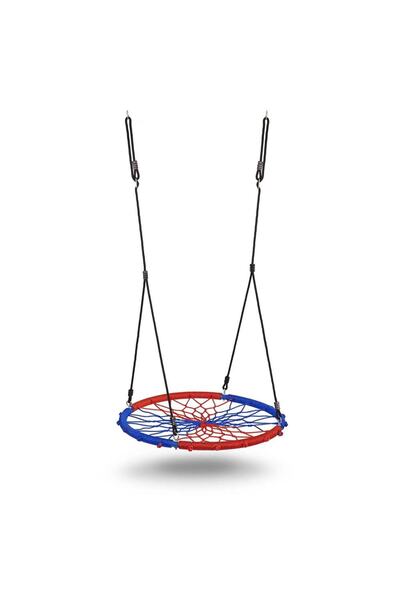 DacEnergy Nest swing, steel frame, 100% polyester, comfortable seat, round shape, 95 cm, with Spid...