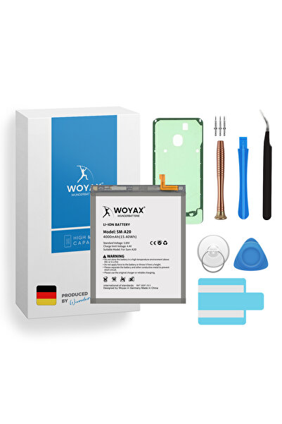 woyax by Deji Samsung Galaxy A20 A30 A30S A50 Premium Batarya