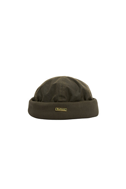 Barbour Oakmoor Yağlı Docker Şapka OL71 Olive