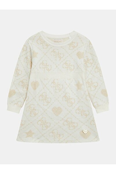 Guess Φόρεμα πλεκτό από μαλλί σε γραμμή Α για κορίτσια