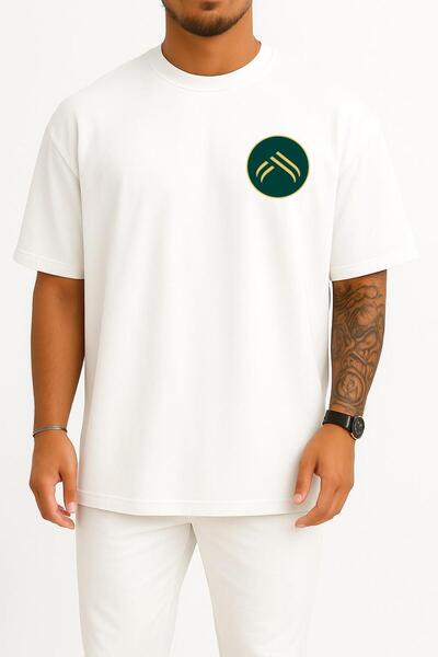 Bahriyeli Collection Oversize Saudi Arabia National Football Team Pocket Design Unisex T-Shirt