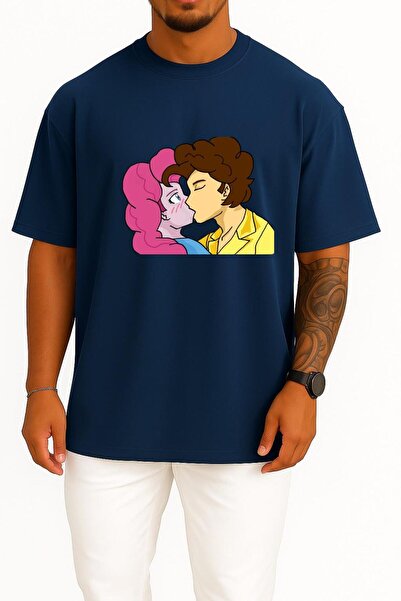 Bahriyeli Collection Tricou unisex cu design de piept, Sandwich de brânză sup...