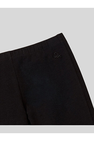 Benetton Girl's Spanish Leggings 1-6 Years Old Black