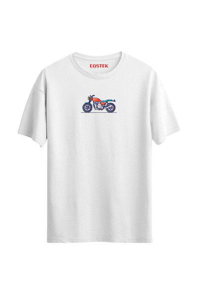 Eastek تي شيرت مينيمال كولورفول موتورسيكليت، تي شيرت رجالي، تي شيرت نسائي، تي...