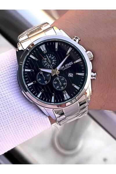 Tom Jones Steel Strap 3 Atm Water Resistant 2 Years Warranty Men's Wristwatch Tje1.2389.2