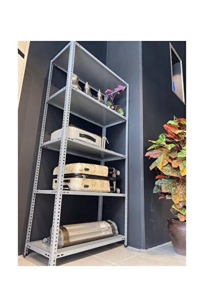 AYYILDIZ RAF 43x93 5 Katlı Çelik Raf & Depo Rafı & Ardiye Rafı & İstif Rafı