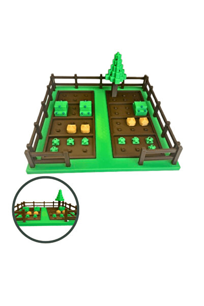 Lulu's Prints Grow a Garden garden set, with lots and fruit crops, Roblox, multicolor, 3D printed