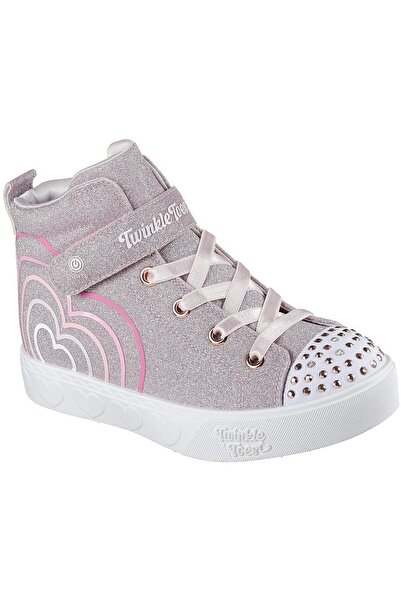 SKECHERS Tenisky Heart Steps - Heart Glow, fialové, dětské