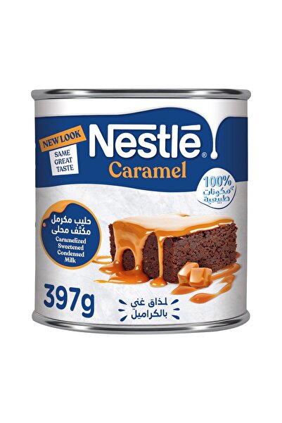 Nestle Sweetened Condensed Milk Caramel Flavor 397 g Creamy Milk for Baking Desserts and Toppings