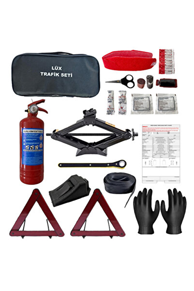 Halidi Trafik Seti Kriko Kaza Tespit Tutanağı Eldiven Hediyeli Trafik Seti