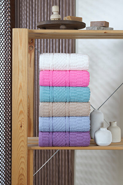 Pamira 50X90 Berru 6-пакетний набір рушників для рук і обличчя, 100% бавовна