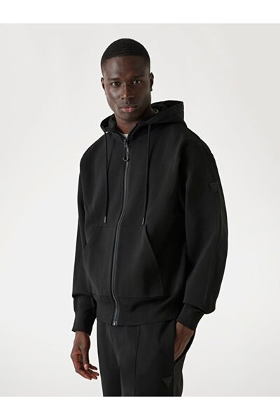 Guess Saverio Erkek Aktif Sweatshirt