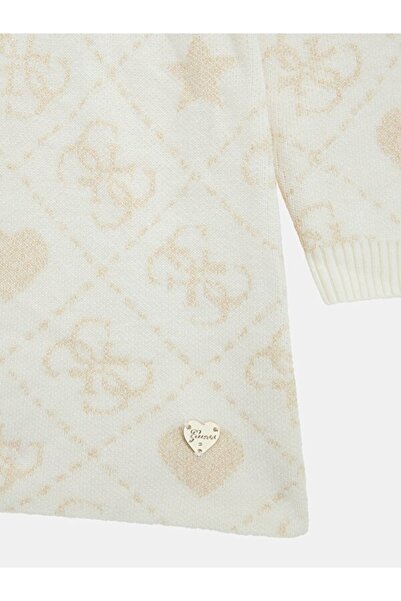 Guess Φόρεμα πλεκτό από μαλλί σε γραμμή Α για κορίτσια