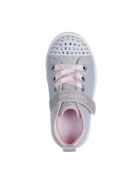 SKECHERS Dětské tenisky Heart Steps - Shimmer Sweetie, šedé
