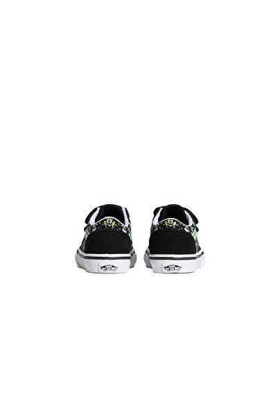 Vans Old Skool V Çocuk Bebek Cırtlı Günlük Ayakkabı Yürüyüş Ayakkabısı Sneaker Renkli