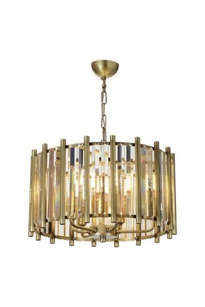 Avonni AV-65222-E45 Eskitme Kaplama Modern Avize E14 Metal Kristal 45cm