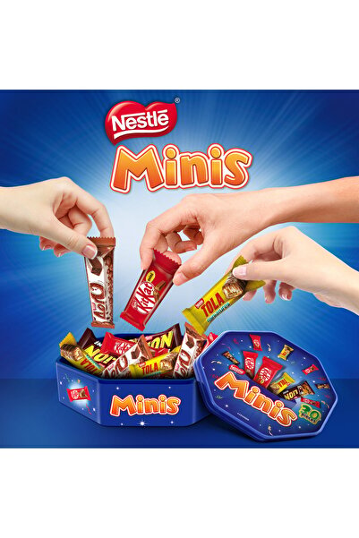 Nestle Minis Mix Chocolate 30pcs 385 g Assorted Mini Chocolate Bars for Sharing Snacking and Gifting