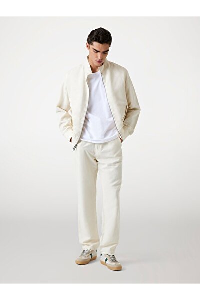 Guess Nolan Erkek Keten Karışımlı Ceket