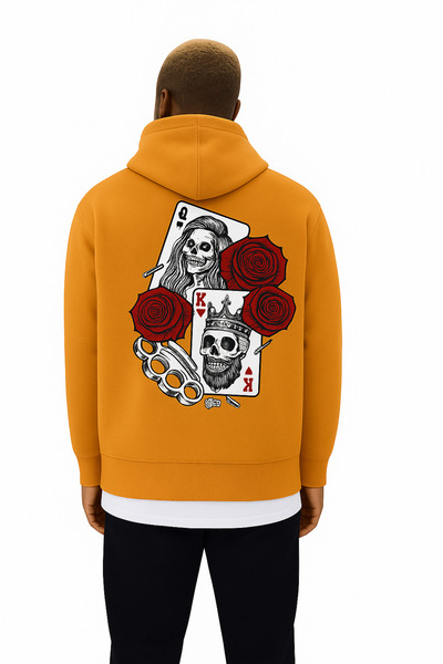 BENROMA Printed Over Size Unisex Sweat