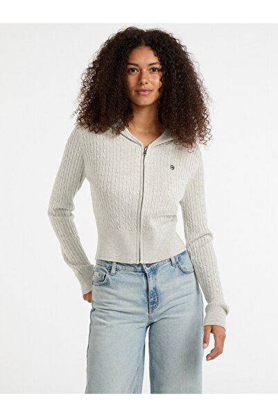 Guess Jeans Women's Wool Blend Knitwear Cardigan