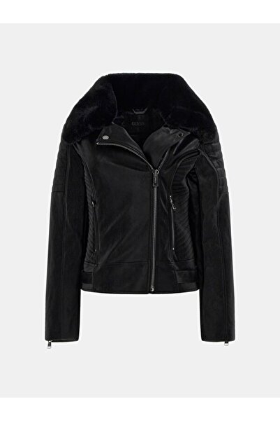 Guess Darcey Kadın Biker Ceket