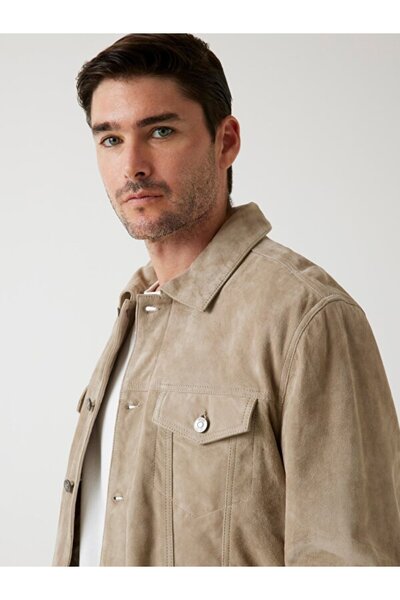 Guess Goat Men's Leather Jacket