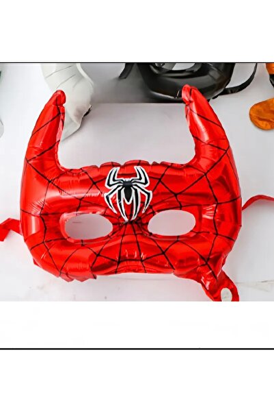 ALYA PARTİ Örümcek Adam Parti Maskesi Folyo Balon