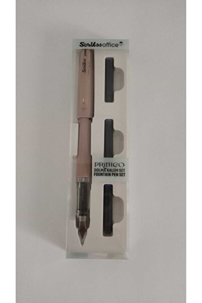 Scrikss PREMİO DOLMA KALEM TEK KUTULU-LATTE