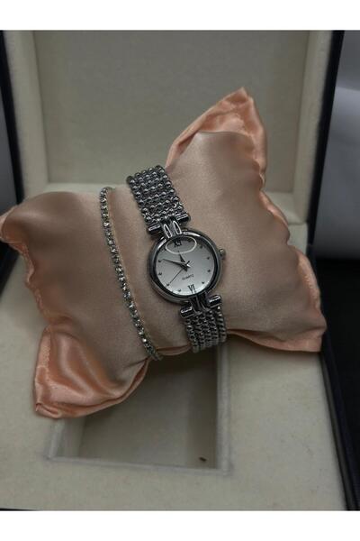 Brality Retro Series / Silver Round Case Roman Vintage Women's Wristwatch / w...