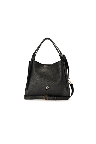 BATA Textured Shoulder Bag