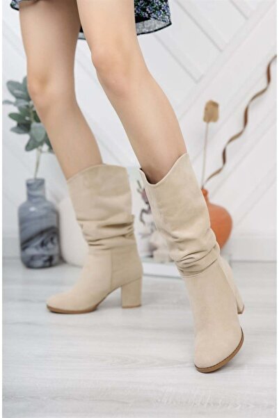 Les Passent Жіночі замшеві чоботи з хутром