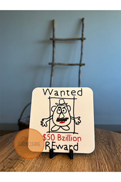 TURUNCUHANE Oyuncak Hikaysi Toy Story Bay Patates Kafa Temalı Dekoratif Tabel...