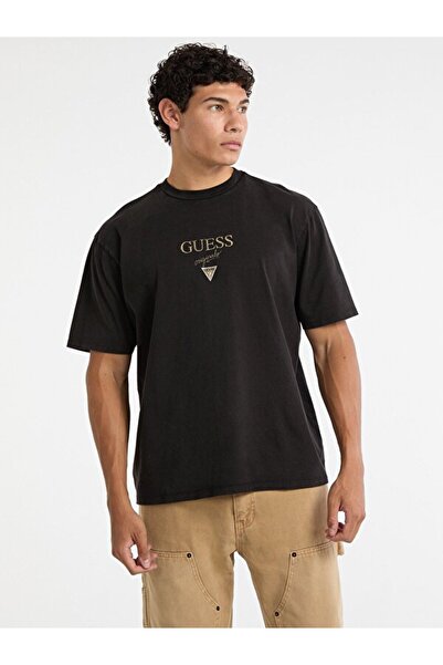 Guess Go Printed Unisex Regular Fit T-Shirt