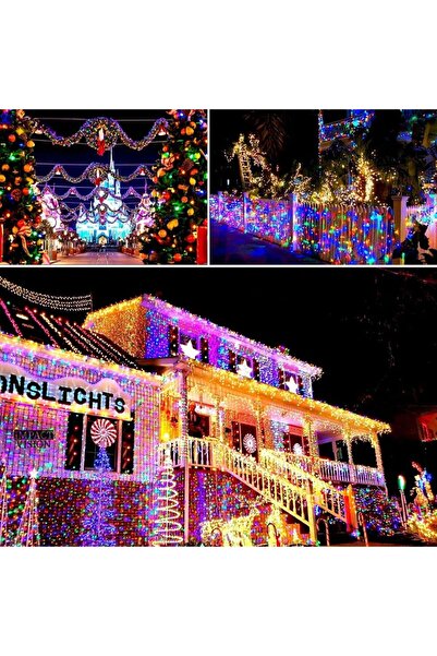 Impact Vision Instalatie De Craciun ,100 m, Tip Rola, 480 leduri, 8 Moduri De Lumini,LED,Multicolor,Impact Vision®