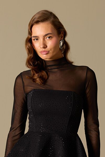 NOK İSTANBUL Diamond Bomb Büstiyer Black