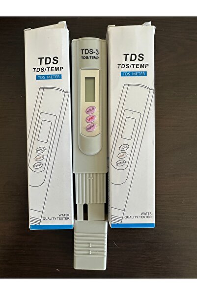 instatech Su Kalite Ölçer | TDS ve Sıcaklık (°C/°F) Ölçüm Cihazı – Saf Su, Ak...