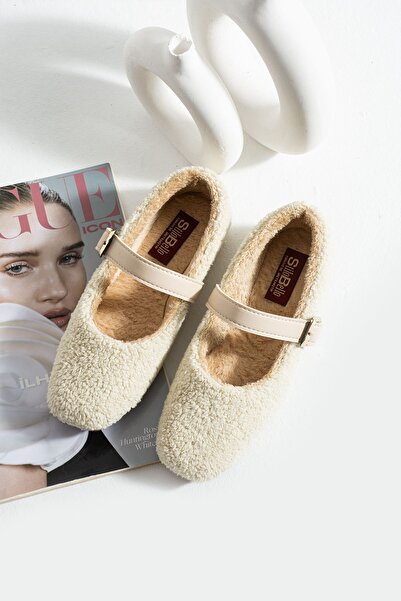 FEMME FATALE Ezo Teddy Baretli̇ Günlük Babet Can Be Used Both Indoors and Outdoors