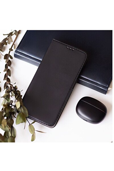 Gtech Set protection for Samsung Galaxy A14, Book Case and Clear Screen Protector, -leather, Black